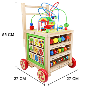 Baby Walker Wooden Toddler Toys