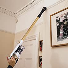 Morphy Richards 731011 Supervac 3-in-1 Cordless Vacuum Cleaner, 40 min runtime, Gold