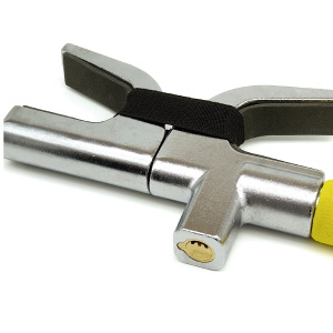 warrior wa839, car anti-theft, vehicle security, steering wheel lock, caravan anti-theft, parking