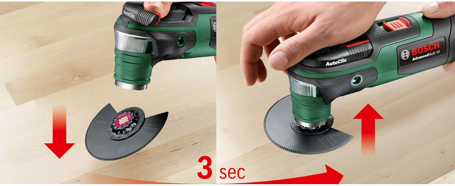 Bosch; Multi-function tool; AdvancedMulti 18; Multi tool