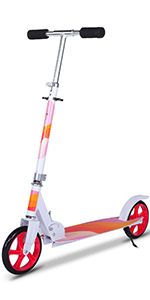 pink commuter scooter