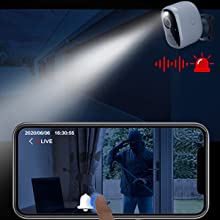 Flashlight and Siren Alarm