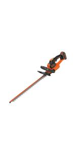 Black+decker, hedge trimmer, GTC18452PC, cordless, 18V, lithium ion, gardening power tool