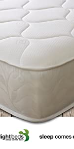 2302 single mattress white