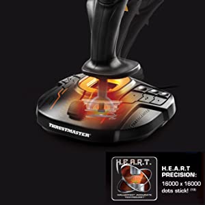 thrustmaster, joystick, thrustmaster joystick, t16000m, flight simulation
