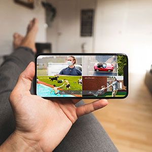  4 devices on the same screen