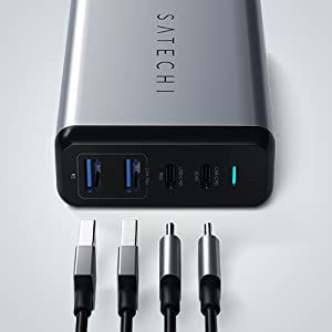 75W Dual Type-C PD Travel Charger