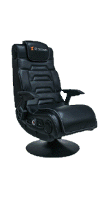 white background cutout image of x rocker pro 4.1 gaming chair