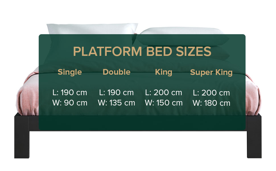 Zinus Arnav Metal Platform Bed