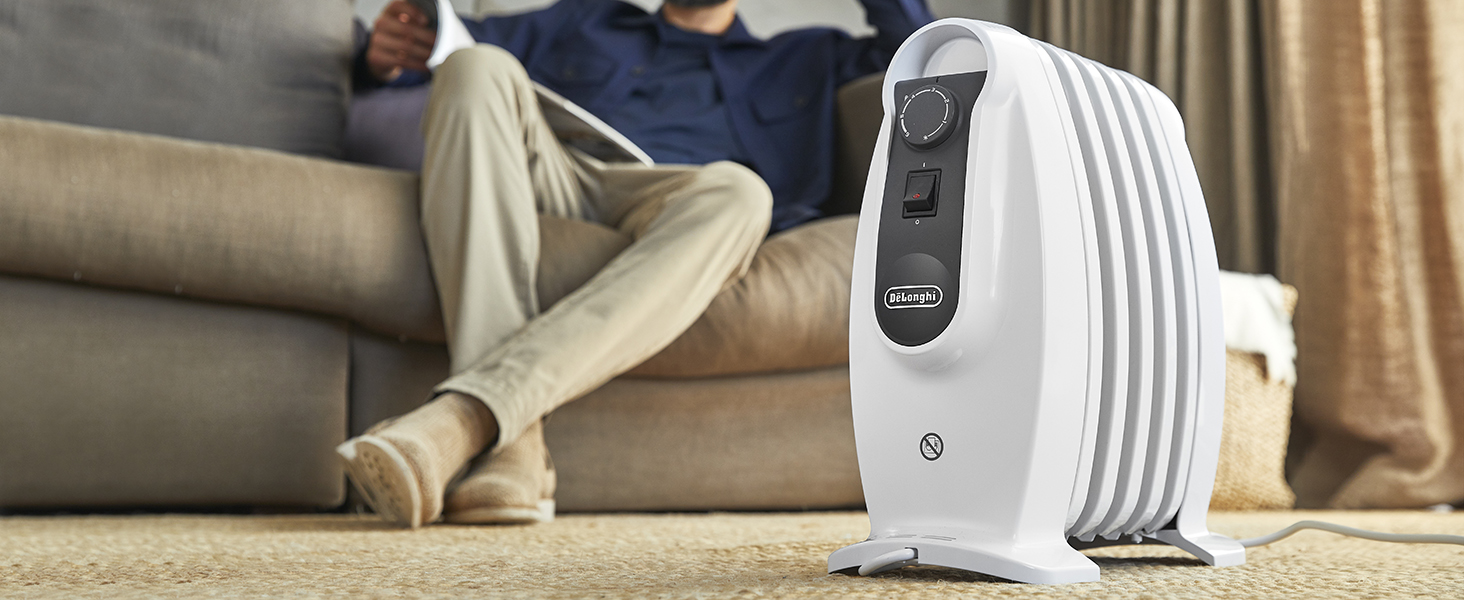 enjoy the heat from delonghi oil filled radiator