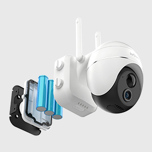 ieGeek wireless cctv camera solar powered outdoor camera