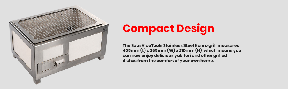 Kasai Konro Compact Design