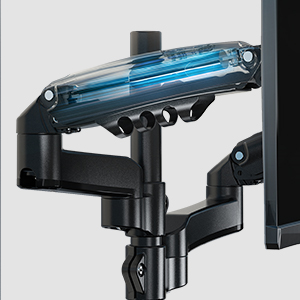 HUANUO Dual monitor arm for 32 inch