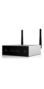 WiFi & Bluetooth Audio Receiver Arylic S10 Airplay DLNA Wireless Streaming Multi-Room Sync Spotify
