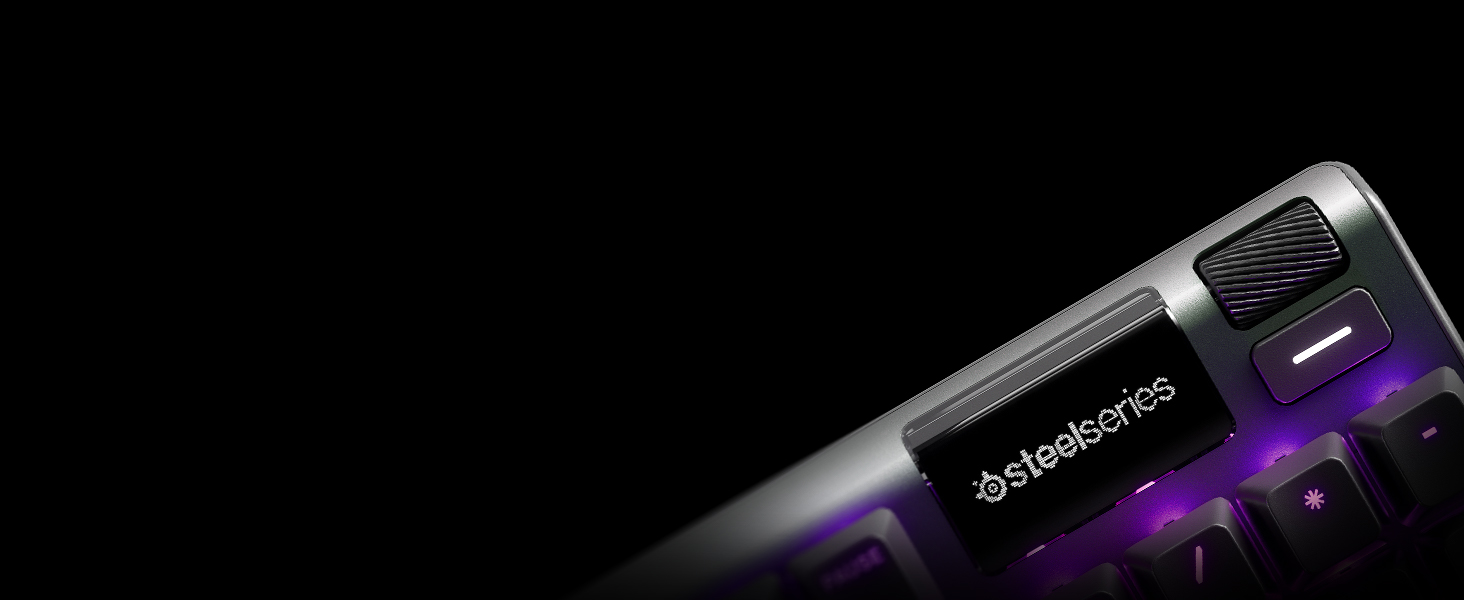 SteelSeries Apex 7 - Mechanical Gaming Keyboard – OLED Smart Display