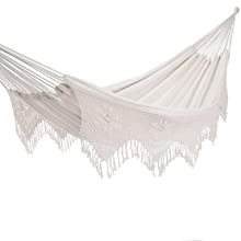 Handloom woven fabric hammock