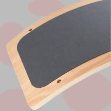 balance board with felt