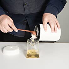  the decarbed material will infused with the oil like cooking the tea.