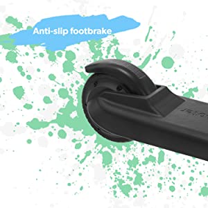 Black ElectriQ kids scooter