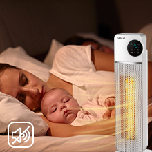 Quiet operation, let you and your family sleep at ease