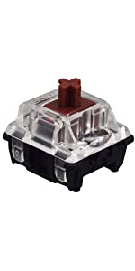 Ks-15 gateron optical switches brown