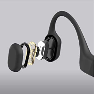 Less leakage of bone conduction sports headphones