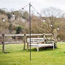 The Festoon Poles for Garden Decor