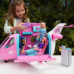 Barbie GDG76 Dreamplane Playset, Multicolour 