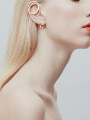 Gold Hoop Earrings