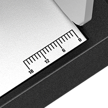 Precise adjustable slice thickness