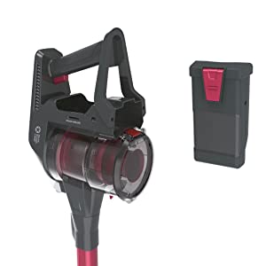 h-free 300 home cordless stick vacuum cleaner removable battery