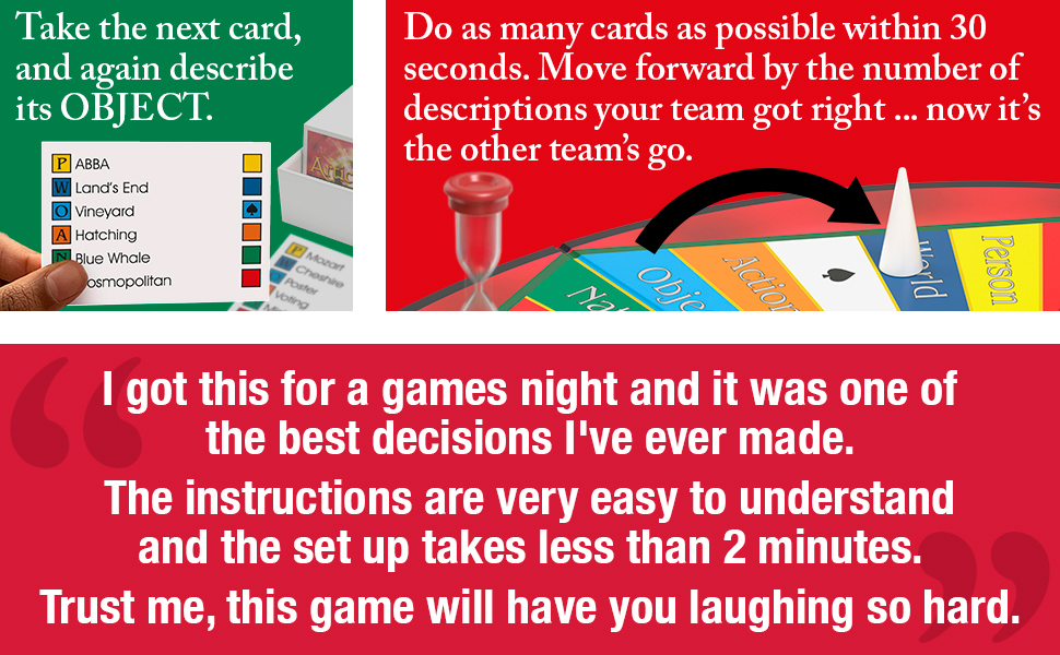 Articulate board game