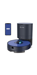 robotic vacuum with self emtying