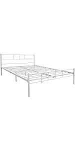 Dorset Double Bed, White