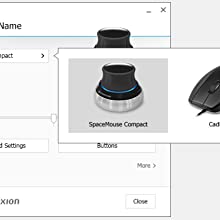 SpaceMouse Compact - Single driver 3DxWare