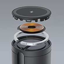 Magnetic wireless charger