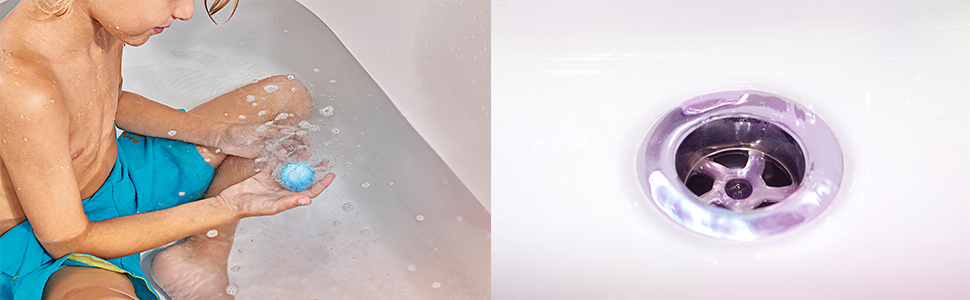 Fizzing Bath Bombs for Children