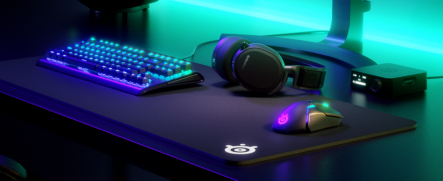 SteelSeries Arctis 5, Gaming Headset, RGB Illumination, DTS Headphone X v2.0 Surround for PC and PS4