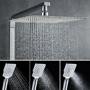 handhold shower head with 3 modes