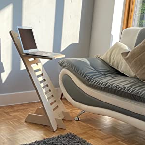 wooden stand up desk