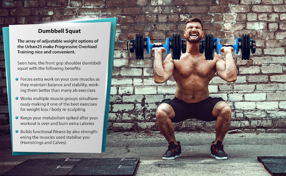 Urban 25 Adjustable Dumbbells