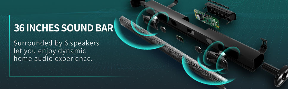 bluetooth soundbar sound bar with built in subwoofer bluetooth soundbar 2.0 sound bar tv sound bar 