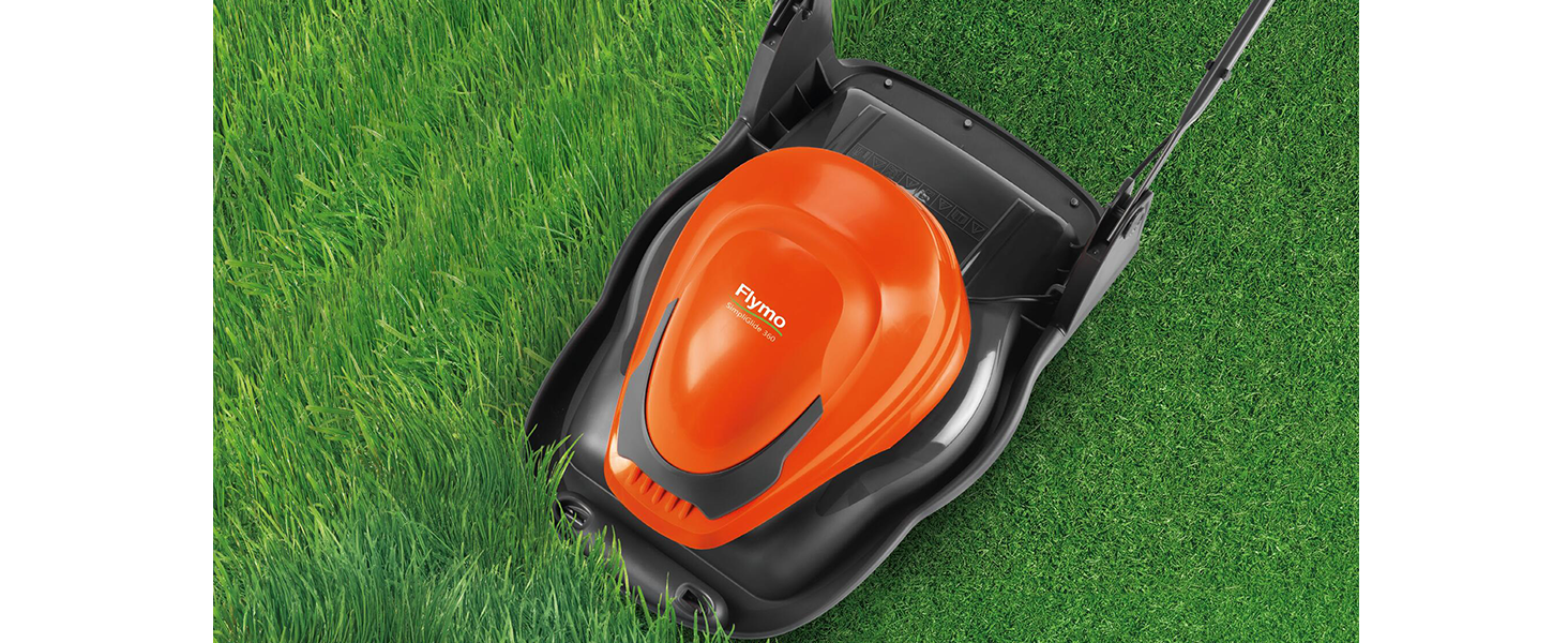 Powerful Motor, high performance motor capable of cutting through even thick dense grass