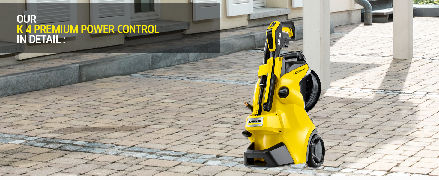 kärcher pressure washer smart home power control jet wash hydroshot