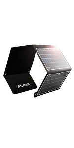 30W Portable Solar Panel for camping outdoor use