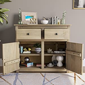Vida Designs Panama 2 Door 2 Drawer Sideboard