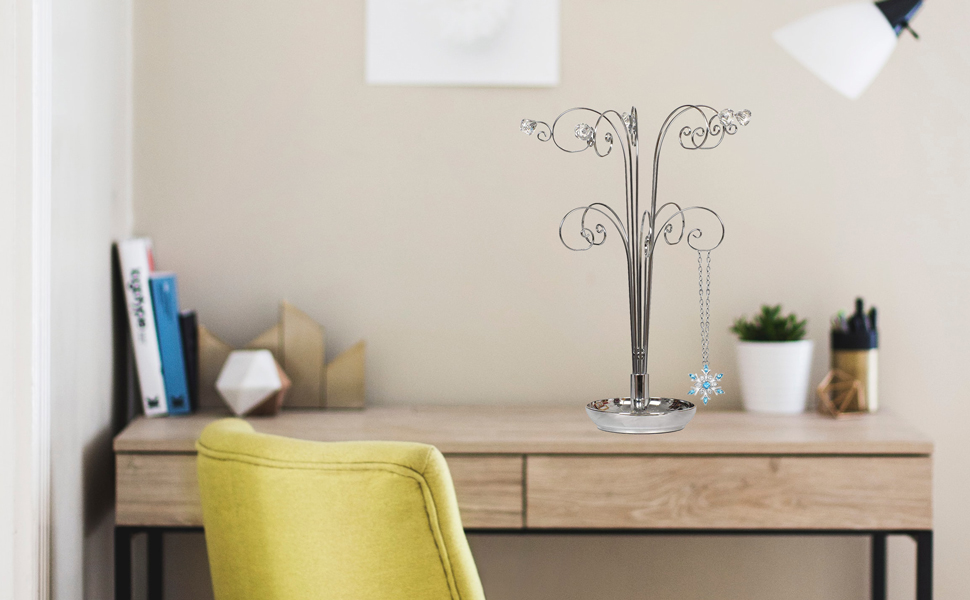 Jewellery Stand Necklace Holder Tree 