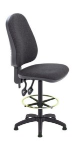Fabric Draughtsman Chair