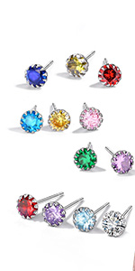 Birthstone Earrings 