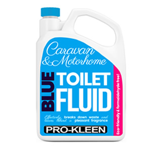 Pro-Kleen blue toilet fluid